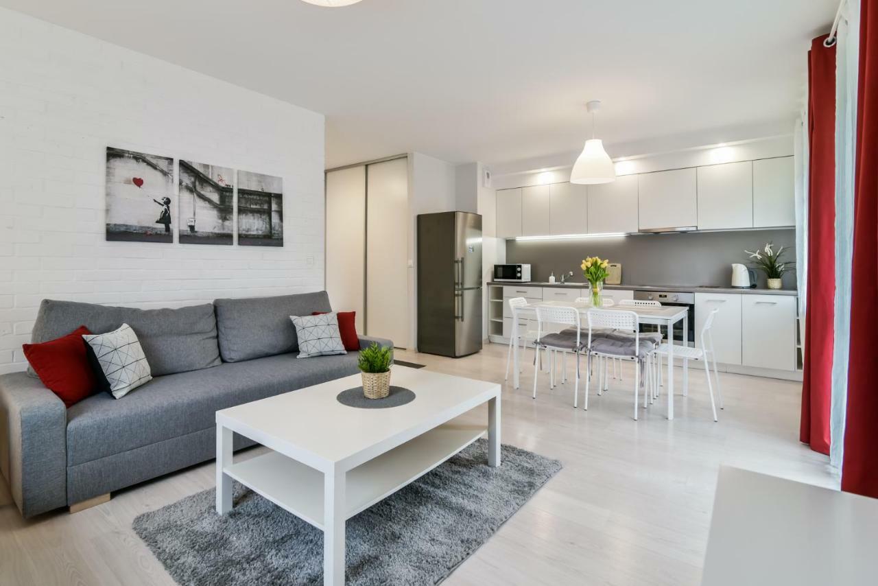 Ltc Apartments Malczewskiego Centrum Danzica Esterno foto
