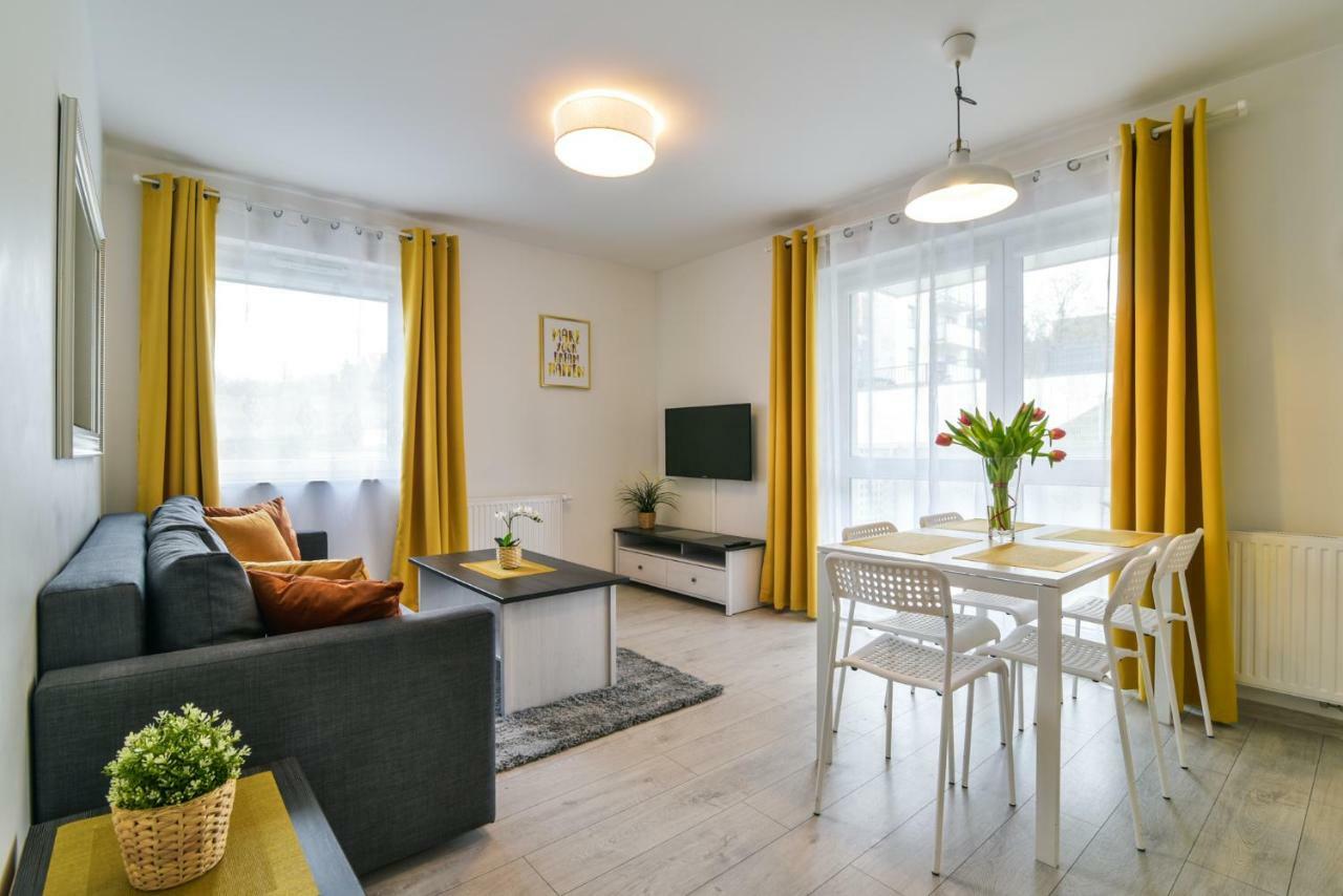 Ltc Apartments Malczewskiego Centrum Danzica Esterno foto